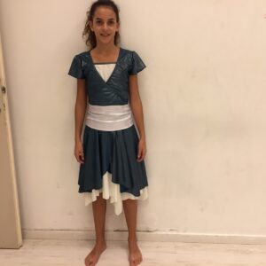 שמלה ירוק מבריק